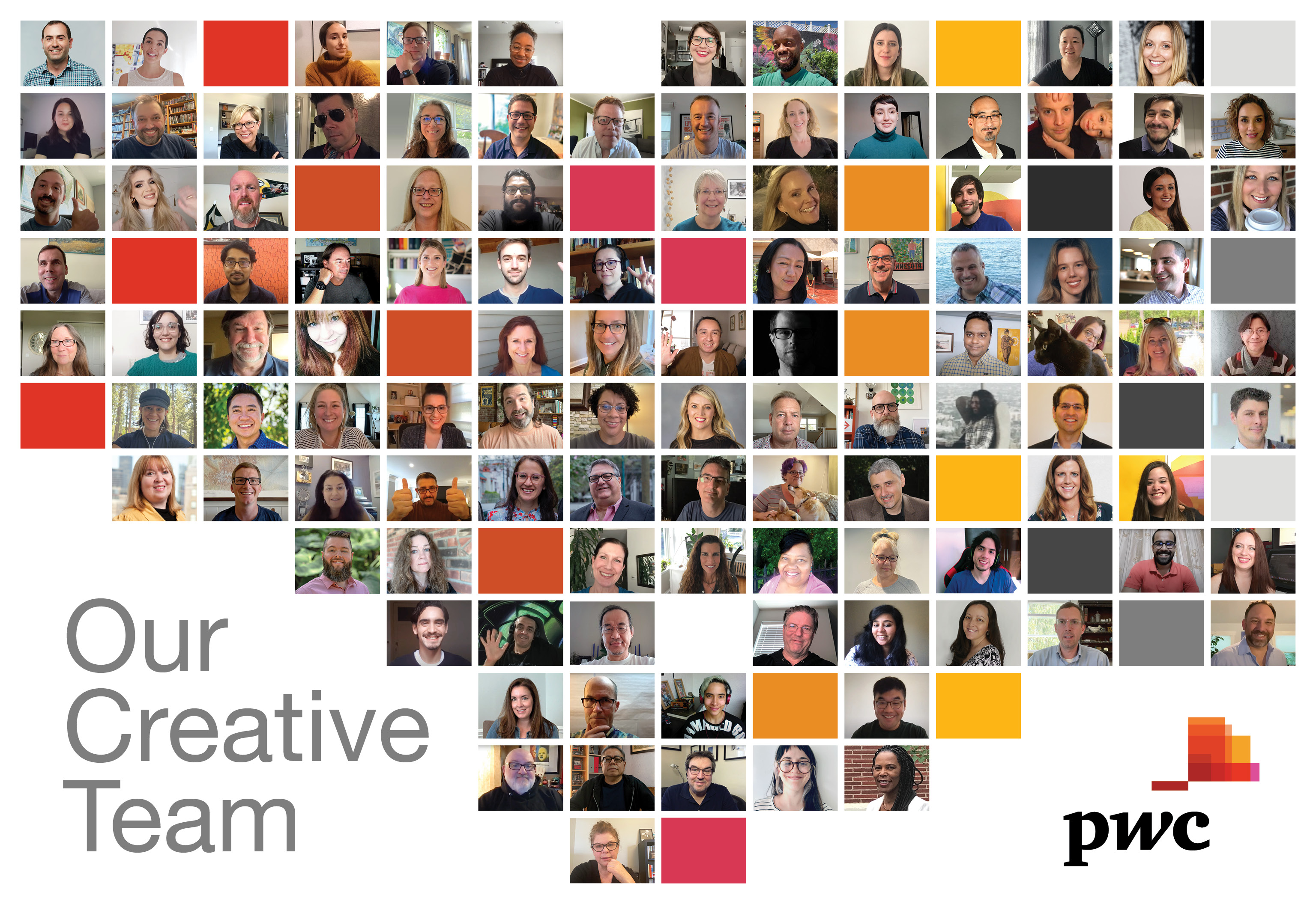 Our Creative Team - Photo of PwC's in-house agency